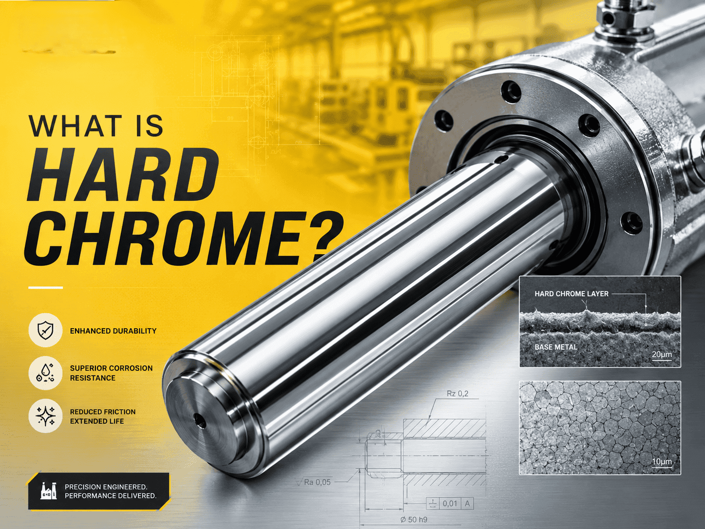 What is Hard Chrome Plating and How IDC Does It